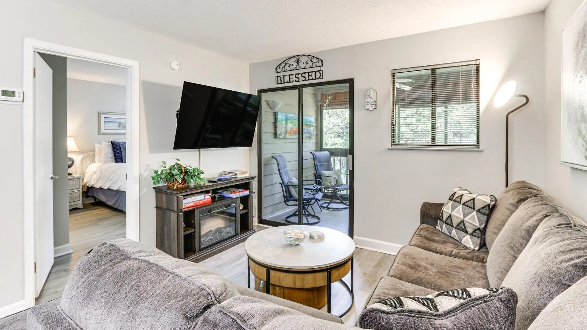 Apartment Hilton Head Condo Screened Balcony, Walk To Beach Hilton Head Island